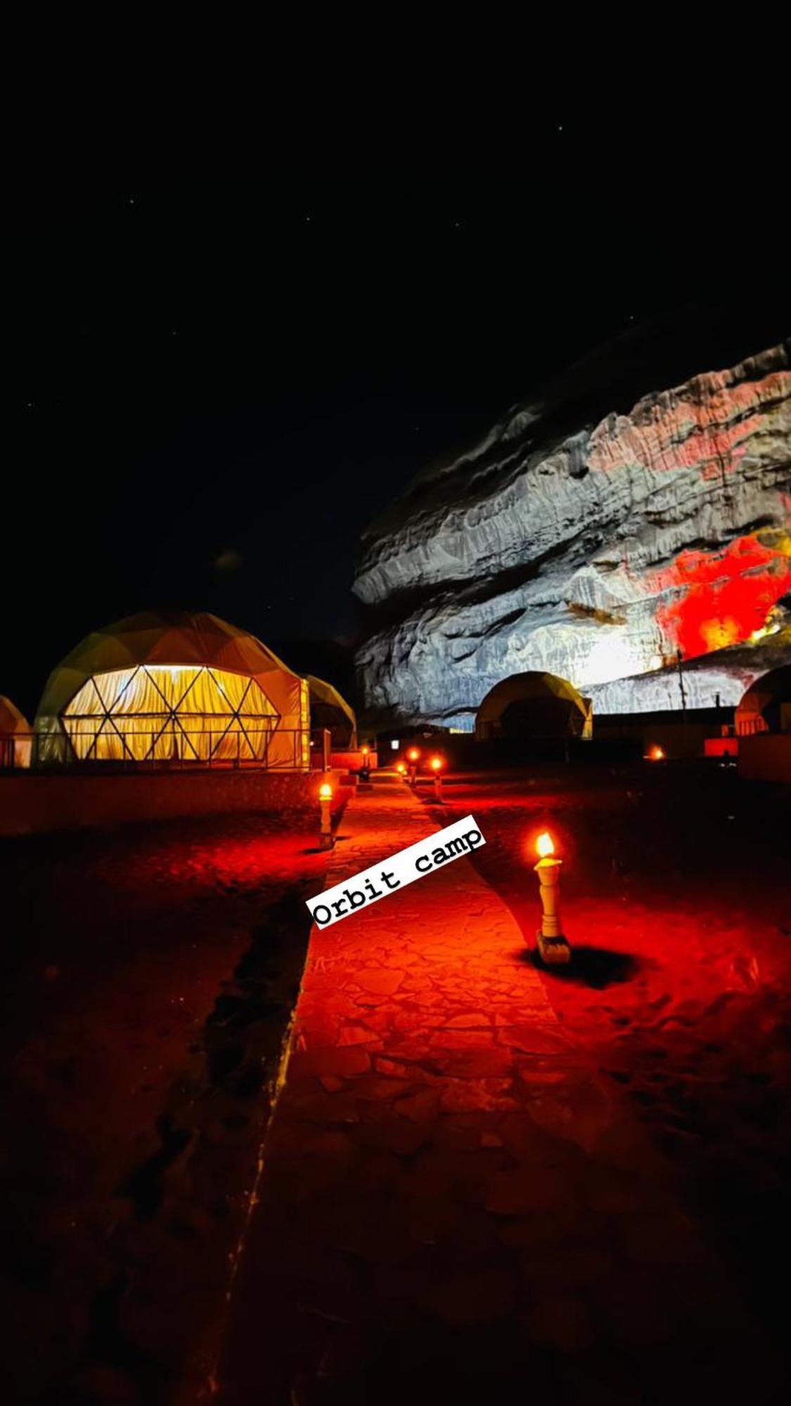 Orbit Camp Hotell Wadi Rum Exteriör bild